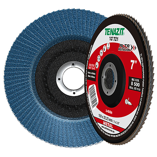 DISCO LAMINADO P/LIJAR ACABADO FINO GRANO 60 7 X 7/8