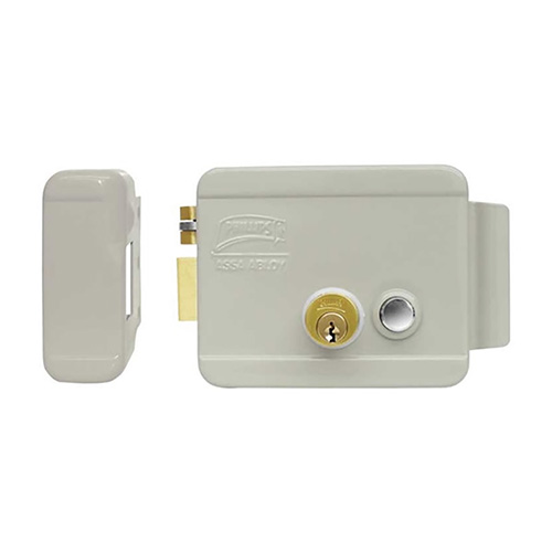 CERRADURA PORTERO ELECTRICO C/3 CONTROLES REM Y BOTON IZQUIERDA (MOD. 321 DABG)