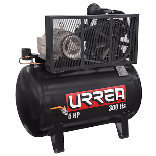 COMPRESOR DE AIRE ELECTRICO DE BANDA 300 LT 5 HP 220 V / 440 V