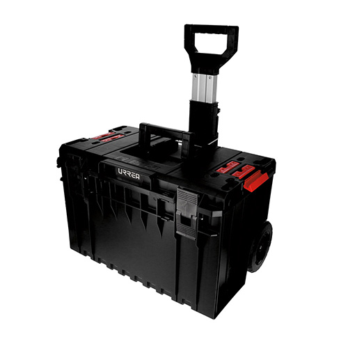 CAJA PORTAHERRAMIENTAS PLASTICA MODULAR CON ORGANIZADOR 23" X 18" X 27" CON RUEDAS