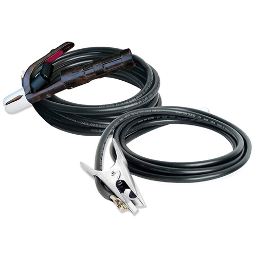 JUEGO DE CABLES PARA SOLDADORA 500 A, 6 M