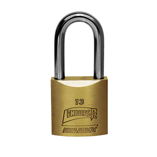 CANDADO GANCHO LARGO LATON* (PHI-13GL)