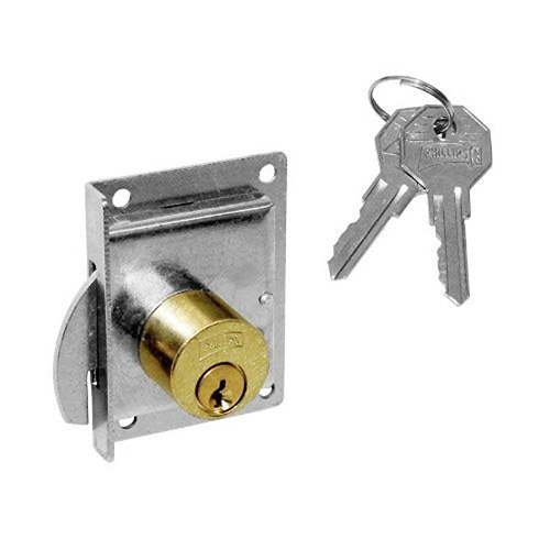 CERRADURA P/PUERTA CORREDIZA IZQUIERDA CROMO (PHI-72IC)