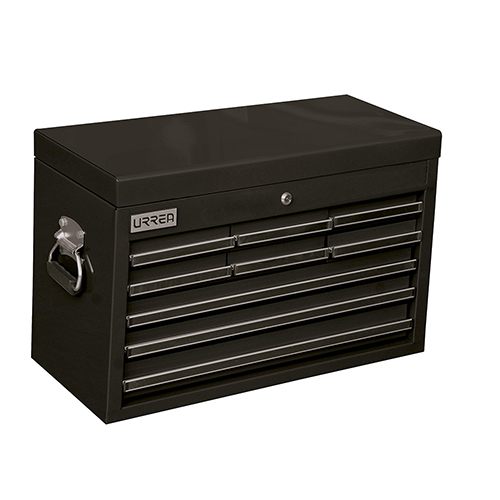 GABINETE SUPERIOR 9 GAVETAS 27" NEGRO SERIE X