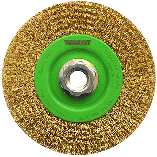 [AUS-989] CEPILLO CIRCULAR ONDULADO 4 1/2XMR AC. AL CARBON LATONADO