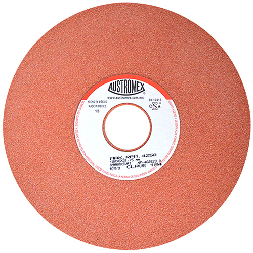 [AUS-184] RUEDA P/AFILADO Y RECT. 7 X 1/4 X 1 1/4 GRANO 60 NARANJA