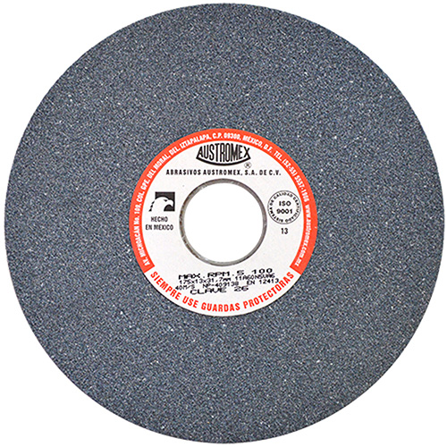 [AUS-26] RUEDA DE 7 X 1/2 X 1 1/4 GRANO 60 (FINO)