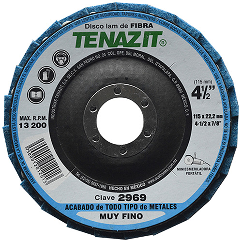 [AUS-2969] AZUL-MUY FINO 115 X 22.2 LAM-FIBRA