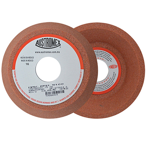 [AUS-342] PIEDRA COPA VITRIFICADA 6 X 2 X 1 1/4 GRANO 60 (NARANJA)