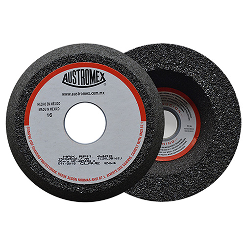 [AUS-264] PIEDRA COPA RESINOSA 6 X 2 1/2 X 1 1/4 GRANO 20 (NEGRA)