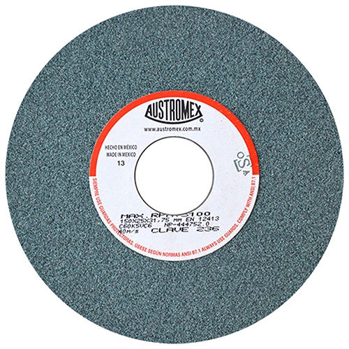 [AUS-236] RUEDA P/AFILADOS CARBURO 6 X 1 X 1 1/4 GRANO 60