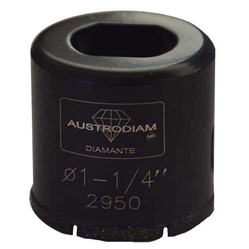 [AUS-2950] BROCA DE DIAMANTE 1 1/4 ELECTRODEPOSITADA P/PERFORAR GRANITO/MARMOL/LOSETA