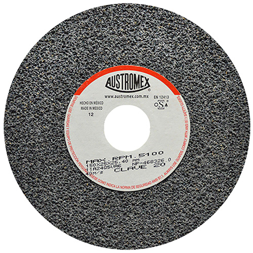 [AUS-20] RUEDA DE 6 X 1 X 1 GRANO 24 (GRUESO)