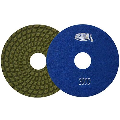 [AUS-2876] DISCO DIAMANTADO C/VELCRO 4 GRANO 3,000 VERDE P/GRANITO EASY CUT
