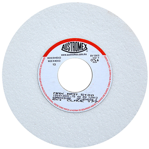 [AUS-177] RUEDA P/AFILADOS Y RECT. 6 X 1/2 X 1 1/4 GRANO 60