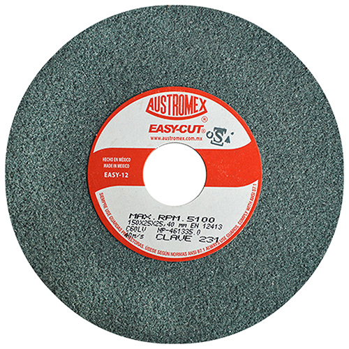 [AUS-231] RUEDA VERDE 6 X 1 X 1 GRANO C60 EASY CUT