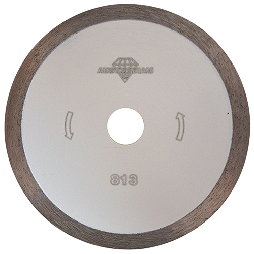 [AUS-813] DISCO DE DIAMANTE P/LOSETA 4 X 0.060 X 5/8 BLANCO BRONCE