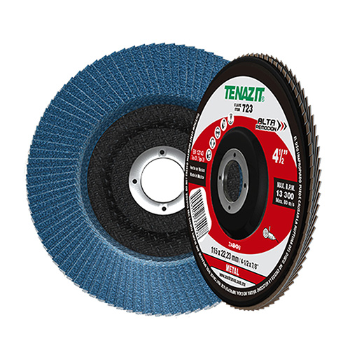 [AUS-723] DISCO LAMINADO P/LIJAR ACABADO FINO GRANO 80 4 1/2 X 7/8