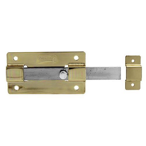 [PHI-MX381-D] PASADOR SOBREPONER LATON 100mm (PHI-37L)