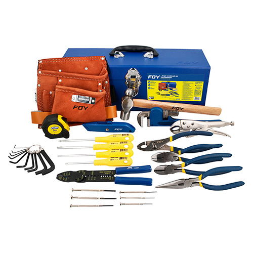 [FOY-JHF32] JUEGO COMBINADO DE HERRAMIENTAS CON CAJA METALICA 32 PIEZAS