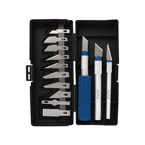 [FOY-JEX13] JUEGO DE EXACTOS CON MANGO DE ALUMINIO, 13 PIEZAS