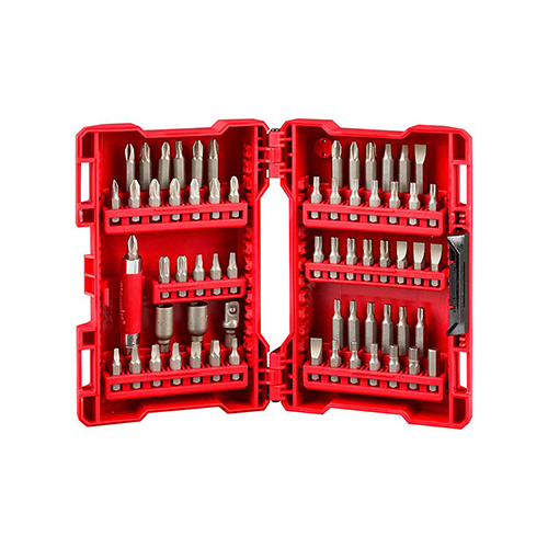 [MIA-48-32-1551] JUEGO DE PUNTAS PARA DESTORNILLADOR DE 42 PIEZAS SHOCKWAVE C/ESTUCHE TORX, PHI, CUADRADAS Y ACCS