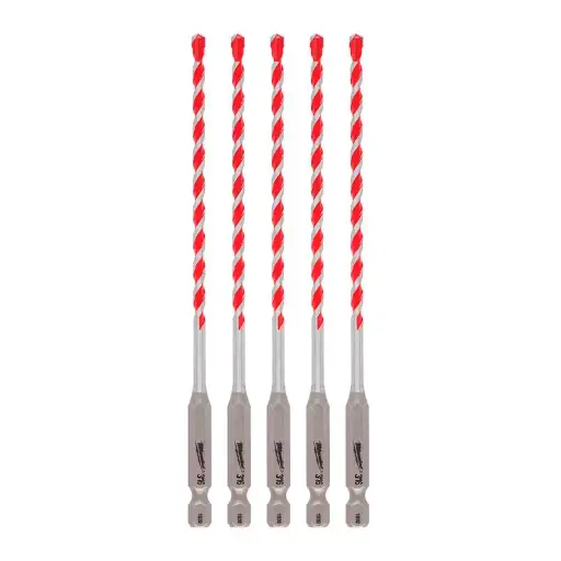 [MIA-48-20-9157] BROCA CON PUNTA DE CARBURO 3/16" X 4" X 4" 5PK