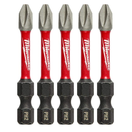 [MIA-48-32-4602] PAQUETE DE 5 PUNTAS PHILLIPS PH2 X 2