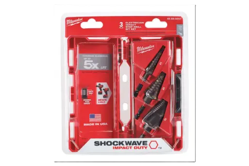 [MIA-48-89-9257] KIT ELECTRICO DE BROCAS ESCALONADAS (#1, #4, #9) 3PZS