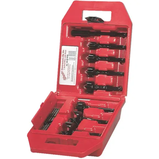 [MIA-49-22-0130] JUEGO DE BROCAS AUTOALIMENTADORAS 7 PZS