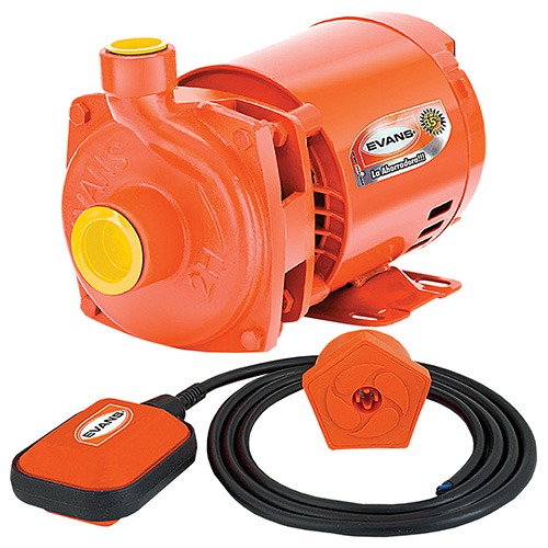 [EVA-2H075-FS] BOMBA DOMESTICA 3/4 HP 1 1/4 X 1 + KIT FLOTADOR 2MT 15 AMP