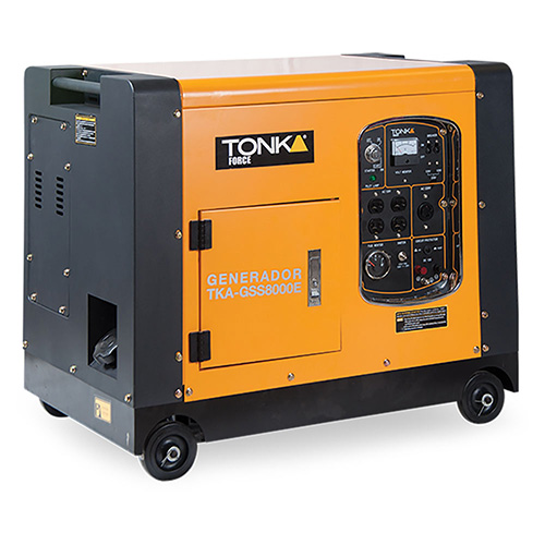 [TKA-GSS8000E] GENERADOR A GASOLINA 7,000 W 16 HP 110-220 V/60HZC/MARCHA Y BATERIA (SILENCIOSO)