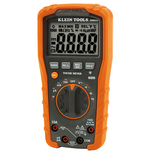 [KLE-MM600] MULTIMETRO DIGITAL 1,000 V + AUTORANGO + CHECA TEMP.