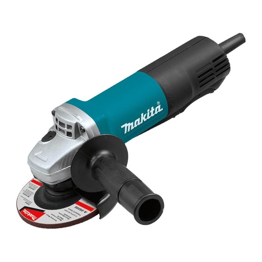 [MAK-9557HPG] MINIESMERILADORA DE 4 1/2 840 WATTS C/SWITCH TIPO PALETA USO SUPER RUDO INDUSTRIAL