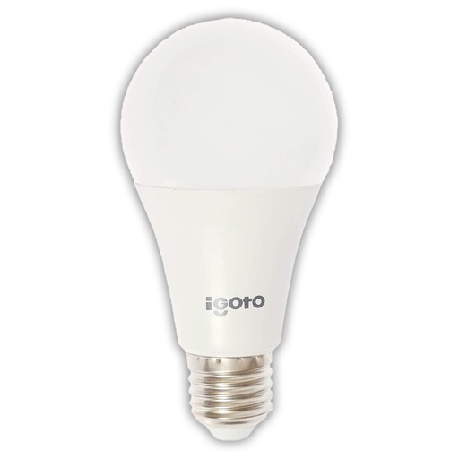 [AXO-F20109] FOCO LED A60 9 WATTS ENTRADA ESTANDAR (LUZ CALIDA 3000 K) (VENTA MINIMA X EMPAQUE INNER DE 10 PZAS)