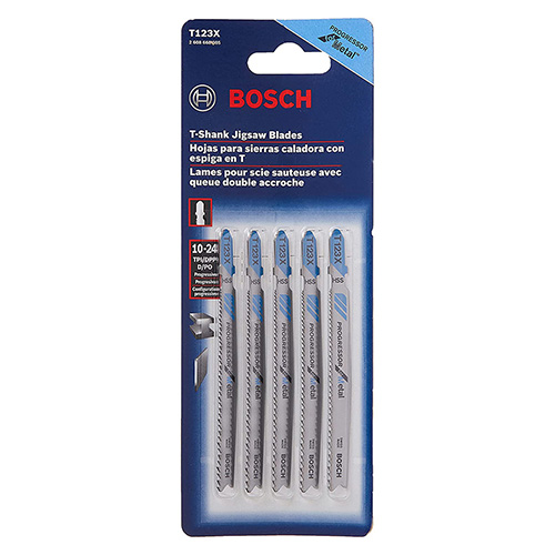 [BOA-2608668574] PAQUETE DE 5 SEGUETAS P/CALADORA PROGRESSOR METAL CORTE ALTA VELOCIDAD BOSCH (3 PZAS.) (BOA-T123X)