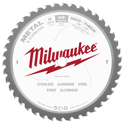 [MIA-48-40-4515] DISCO C/PASTILLAS DE CARBURO DE 8 PULG. 42 DIENTES P/6370-20 P/METAL