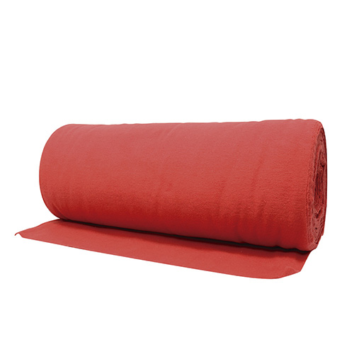 [FOY-FRANR] FRANELA EN ROLLO DE 50 CM X 50 M ROJA