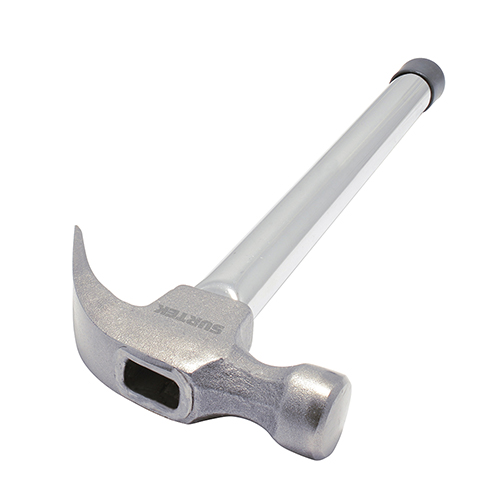 [SUR-416T] MARTILLO DE UÑA CURVA MANGO DE ACERO TUBULAR 16oz