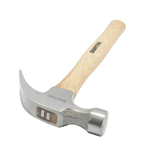 [SUR-416] MARTILLO DE UÑA CURVA MANGO DE ENCINO DE 16oz