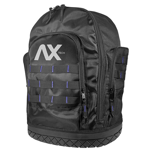 [AXT-BP500] MOCHILA PARA HERRAMIENTA DE POLIESTER C/BASE DE HULE