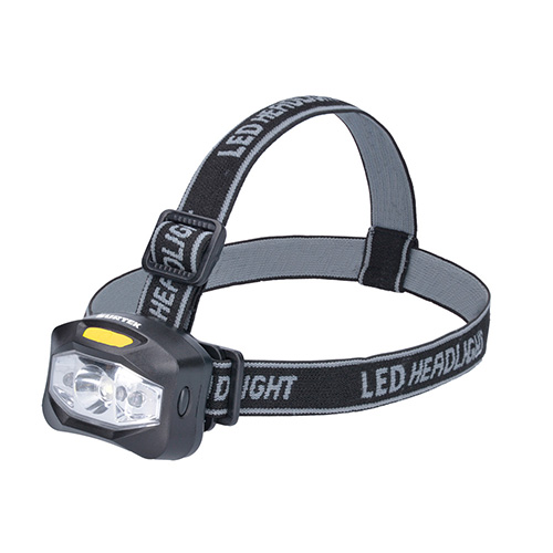 [SUR-135907] LINTERNA DE LED PARA CABEZA A BATERIAS 3 PILAS "AAA" DE 160 LM