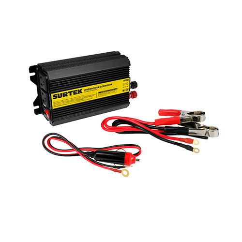 [SUR-IC6400] INVERSOR DE CORRIENTE 12 V DC - 120 V AC, 400 W