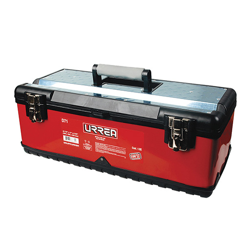 [URR-D71] CAJA PORTAHERRAMIENTAS METALICA-PLASTICA 23" X 11" X 8"