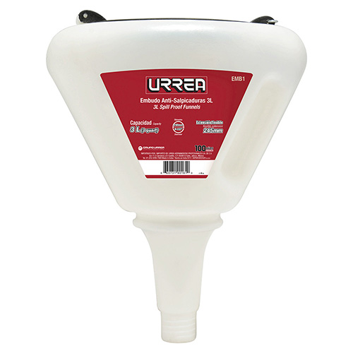 [URR-EMB1] EMBUDO ANTI-SALPICADURAS DE 3 LT
