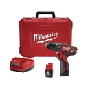 [A] (MIL-2408-22) ROTOMARTILLO 3/8 12 V M12 V.V.R. 400 1500 RPM 0-22,500 GPM 2 BAT.