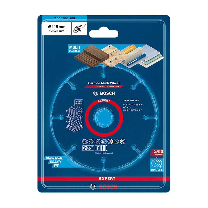 [T] (BOA-2608901188) DISCO DE CORTE EXPERT CARBIDE MULTI WHEEL MULTIMATERIAL 115 MM