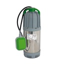 [A] (IGO-Q800) BOMBA SUMERGIBLE DE ACERO INOXIDABLE DE 1 HP P/CISTERNA/ALJIBE 120 V C/FLOTADOR EMB. DE COBRE ALT. MAX DE 30 MTS