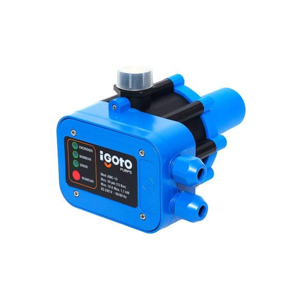 [A] (IGO-AMC10) PRESURIZADOR AUTOMATICO DE 1 HP PARA BOMBA PRESION AJUSTABLE DE 17 A 36 PSI BIVOLTAJE 120/240