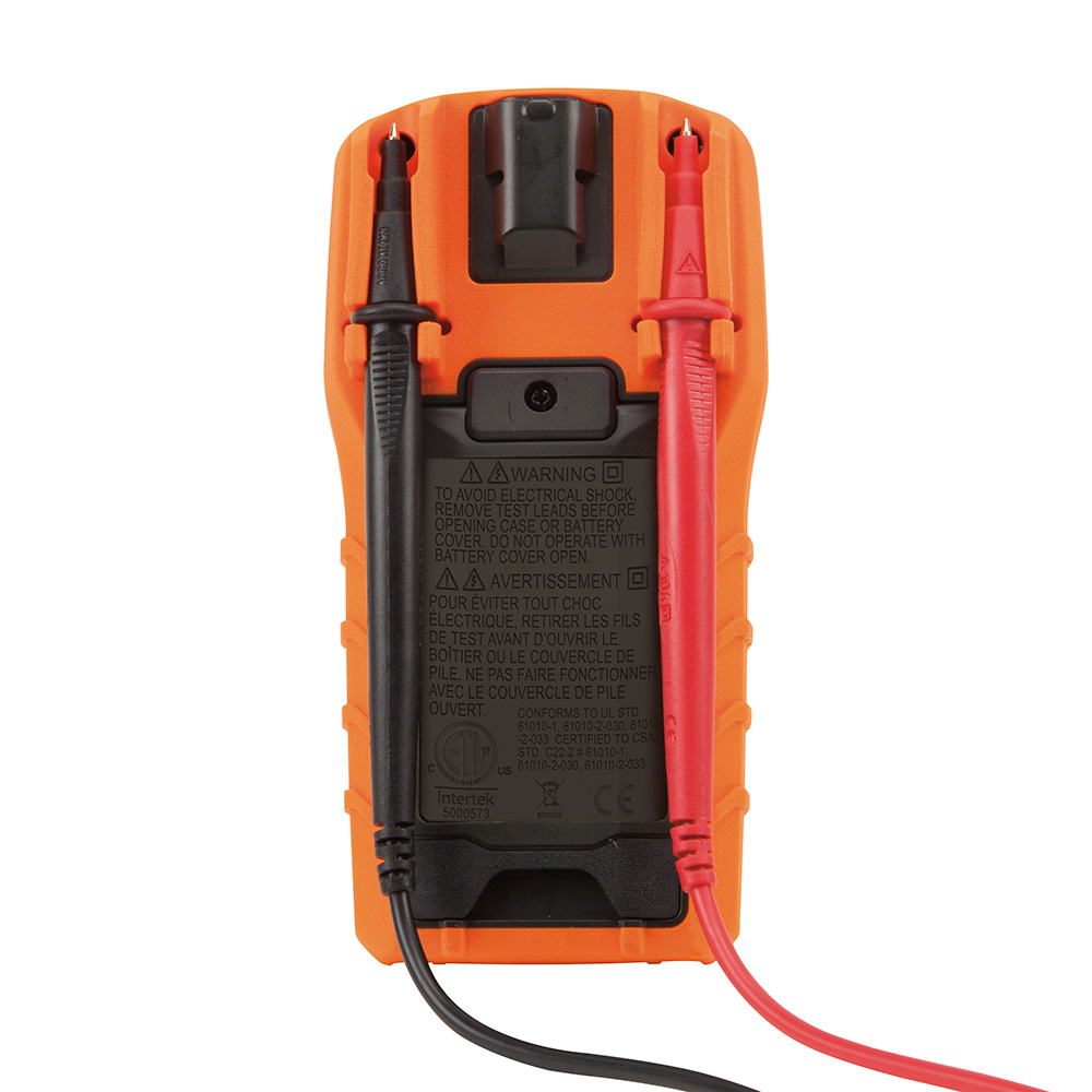 [T] (KLE-MM400) MULTIMETRO DIGITAL 600 V ESCALA AUTOMATICA CHECA TEMP.